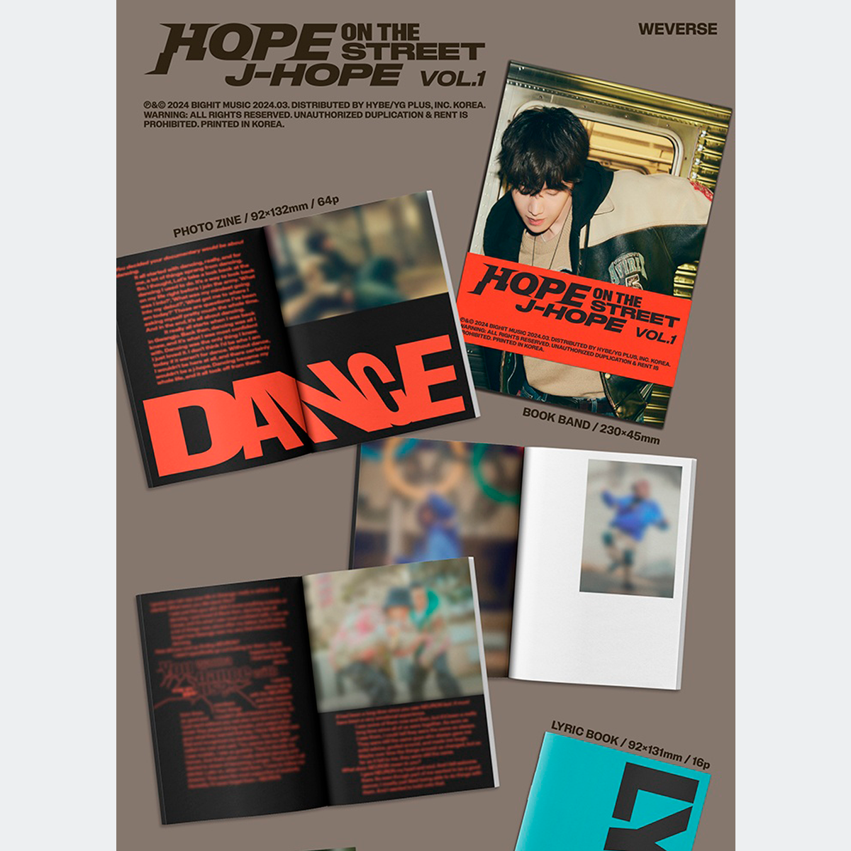 J-Hope - BTS [HOPE ON THE STREET VOL.1] (Weverse Ver.) 2