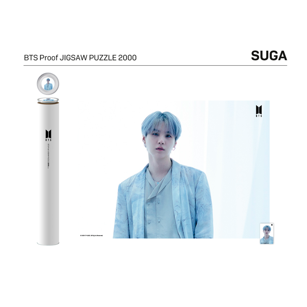 BTS  Jigsaw Proof Suga– Official Collection