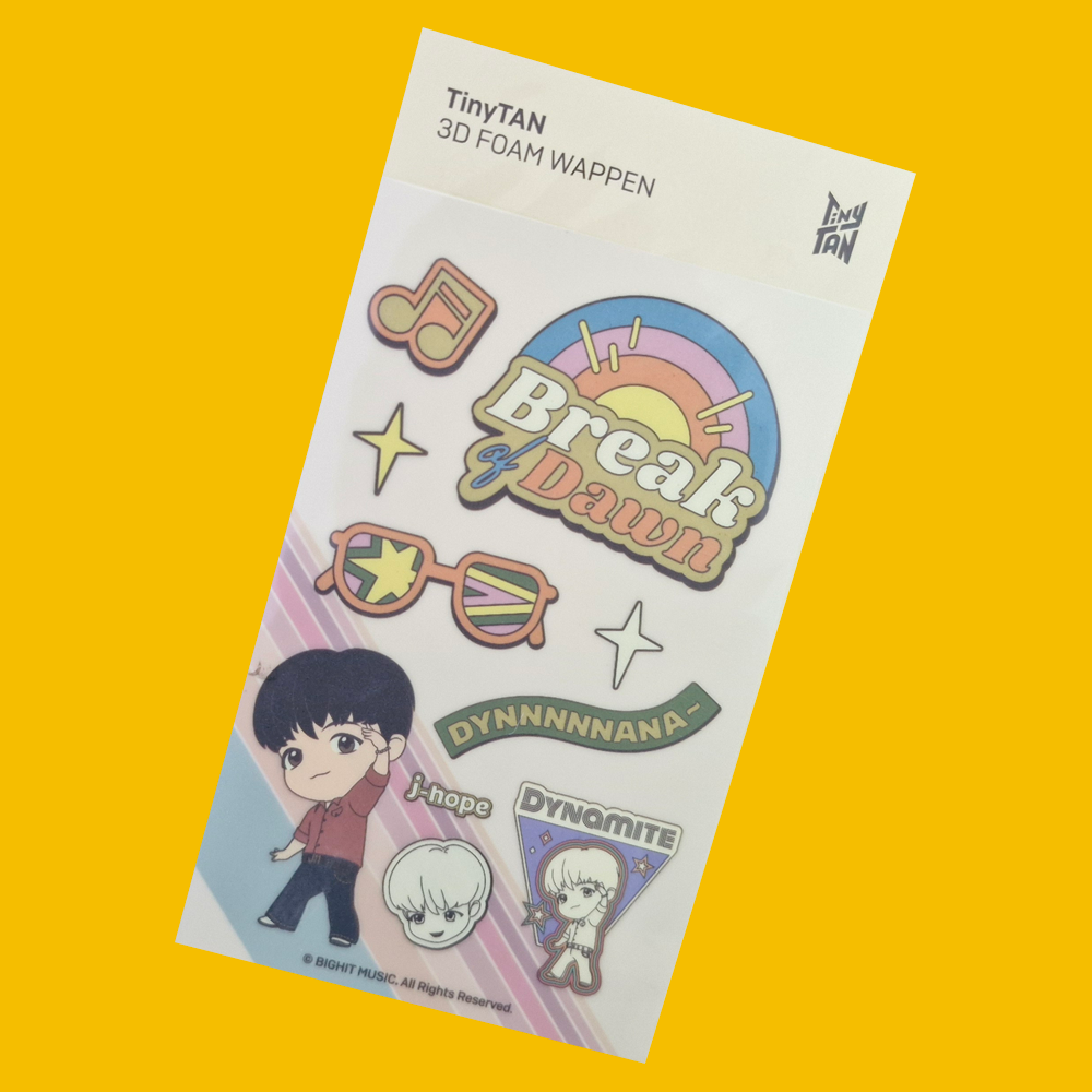 BTS 3D Wappen — Dynamite Collection J-Hope