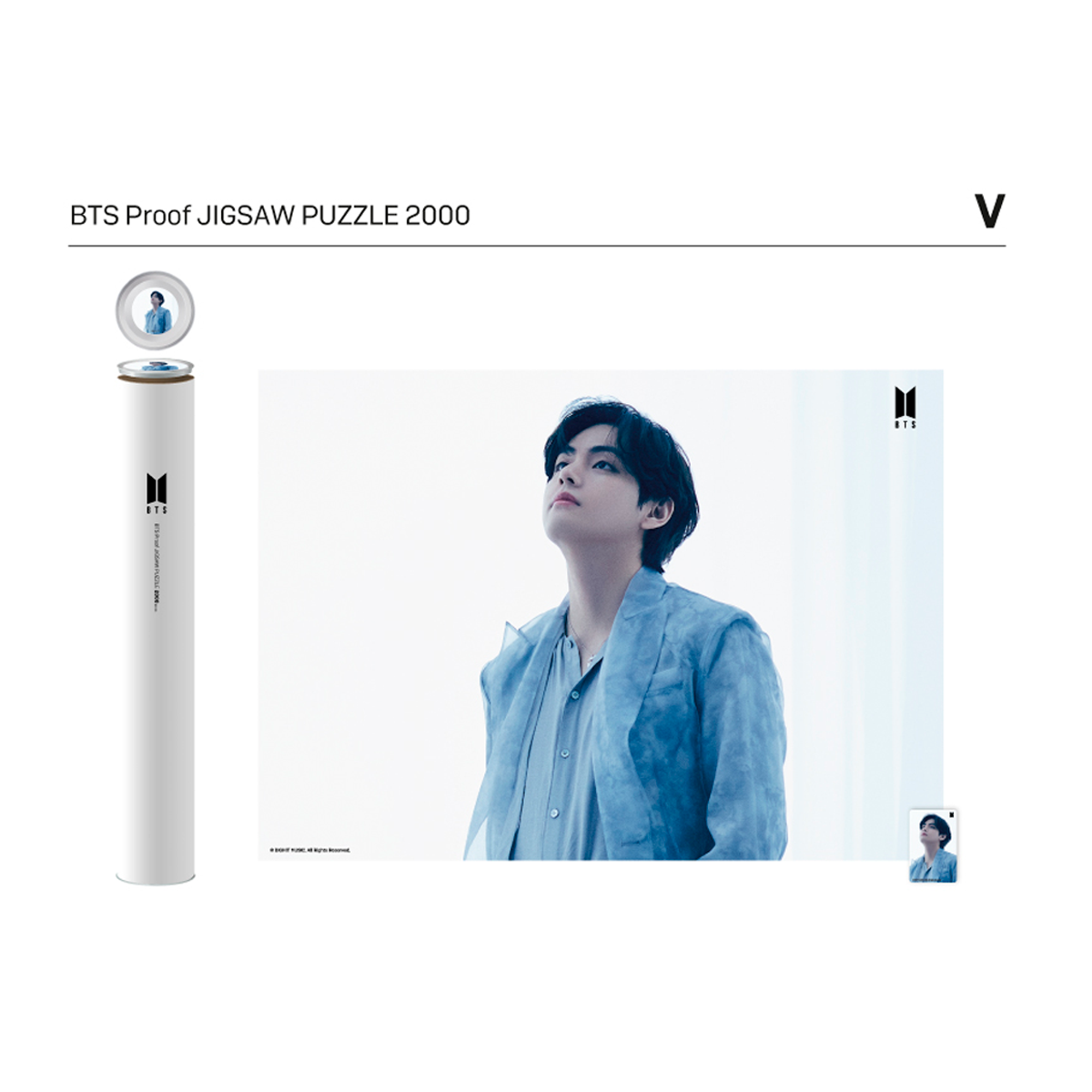 BTS Jigsaw Proof V – Official Collection