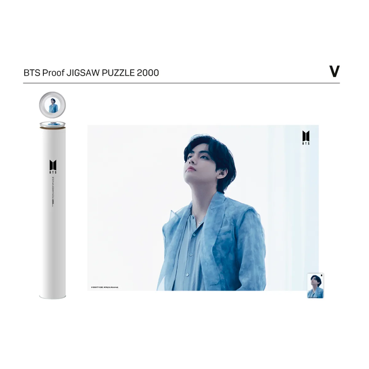 BTS Jigsaw Proof V – Official Collection