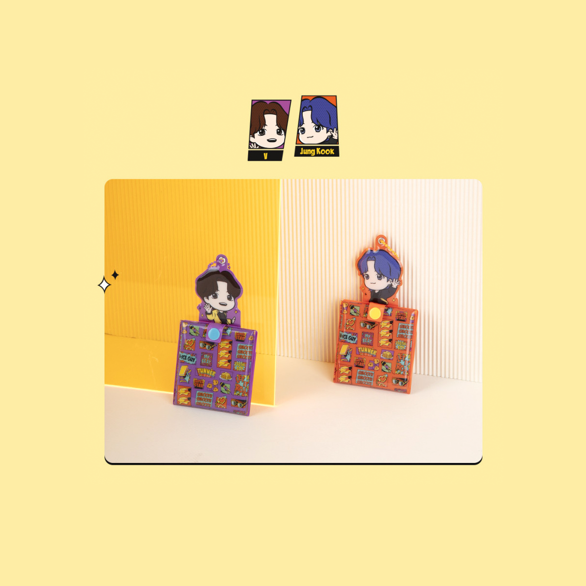 BTS TinyTAN Butter Mini Mirror Jung Kook – Official Collection