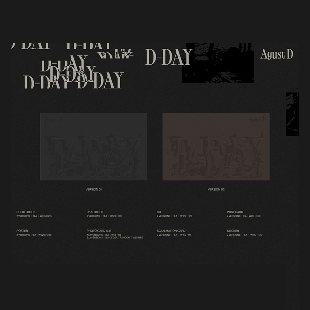 Agust D - BTS [D-DAY] (Weverse Albums ver.) 2
