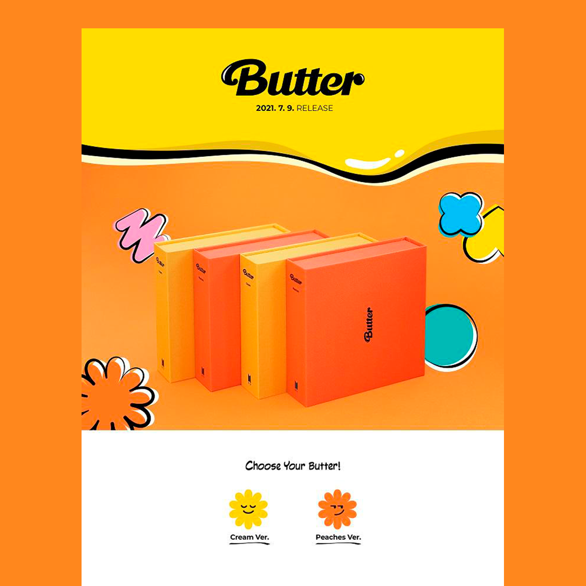 BTS - [BUTTER] Yellow Version 2