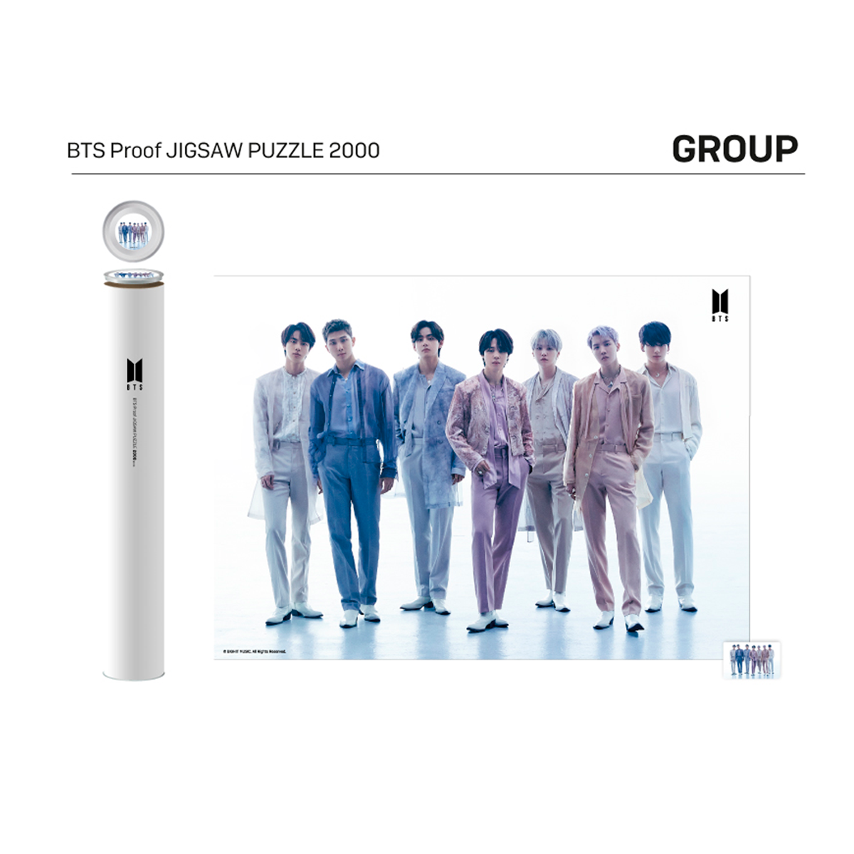 BTS Jigsaw Proof Group – Official Collection