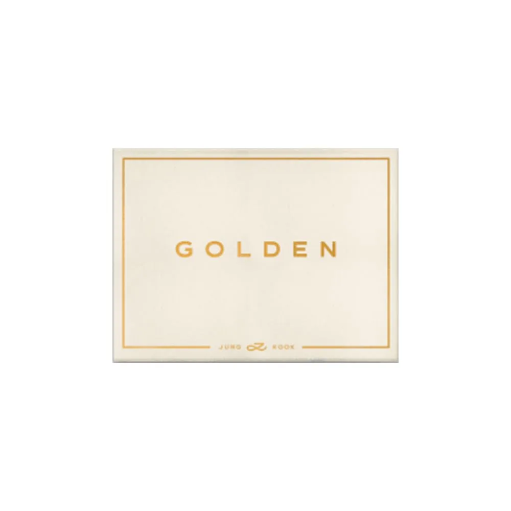 Jung Kook - BTS [GOLDEN] White Version Solid