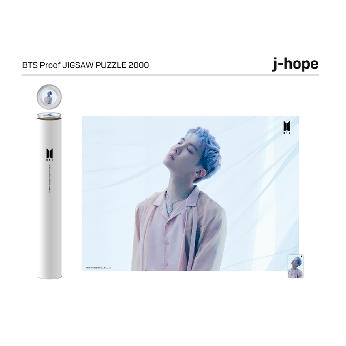 BTS Jigsaw Proof J-Hope – Official Collection