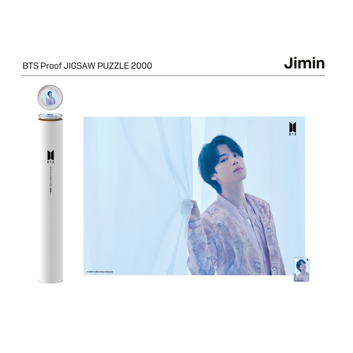 BTS Jigsaw Proof Jimin– Official Collection