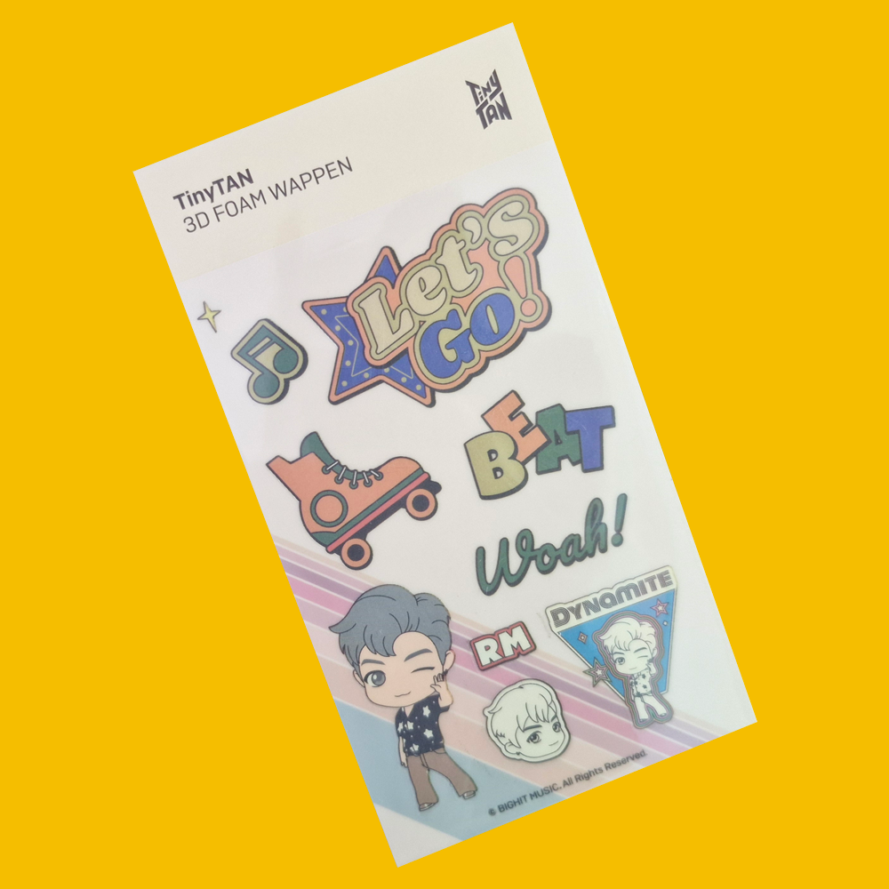 BTS 3D Wappen — Dynamite Collection RM
