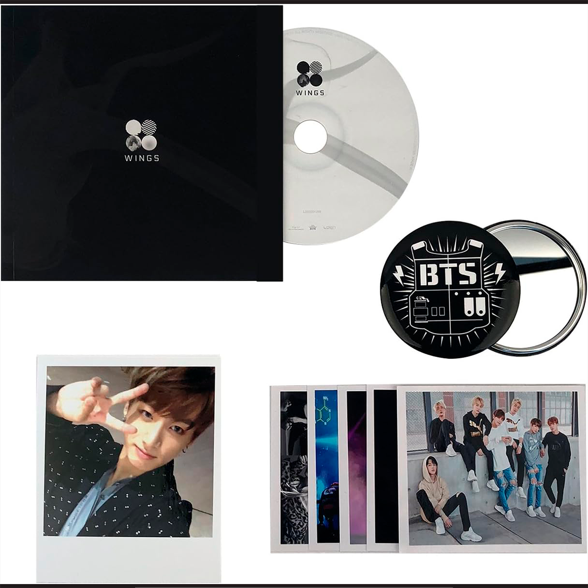 BTS - 2nd Full Album [WINGS] (4 types / Random)