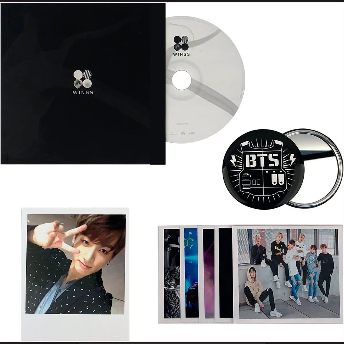BTS - 2nd Full Album [WINGS] (4 types / Random)