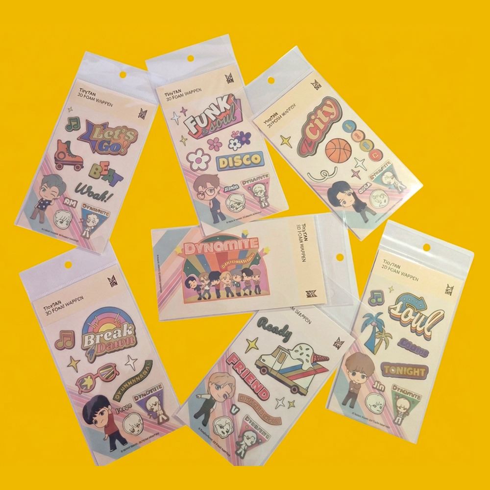 BTS 3D Wappen — Dynamite Collection Suga 2