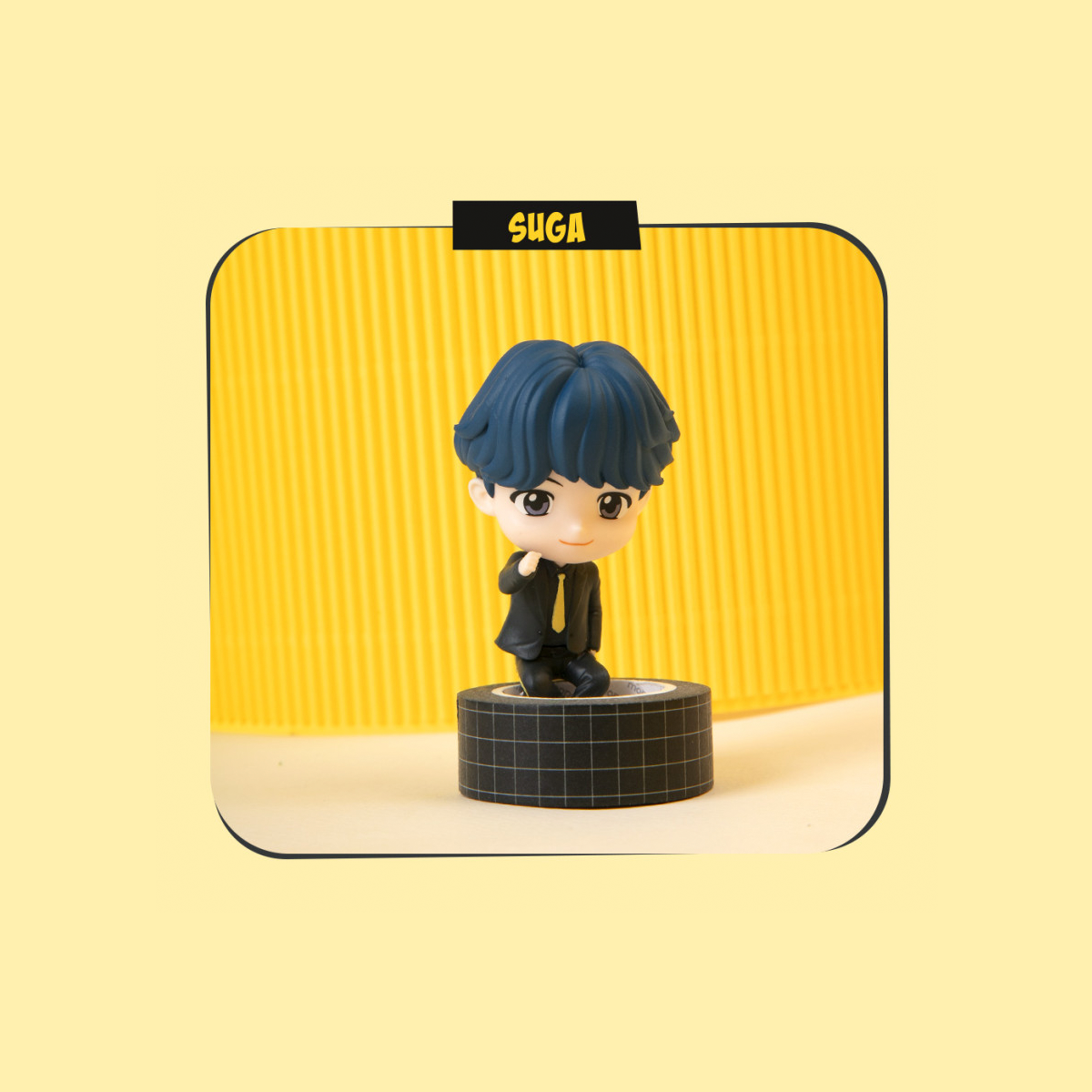 BTS TinyTAN Butter Monitor Figure Suga – Official Collection