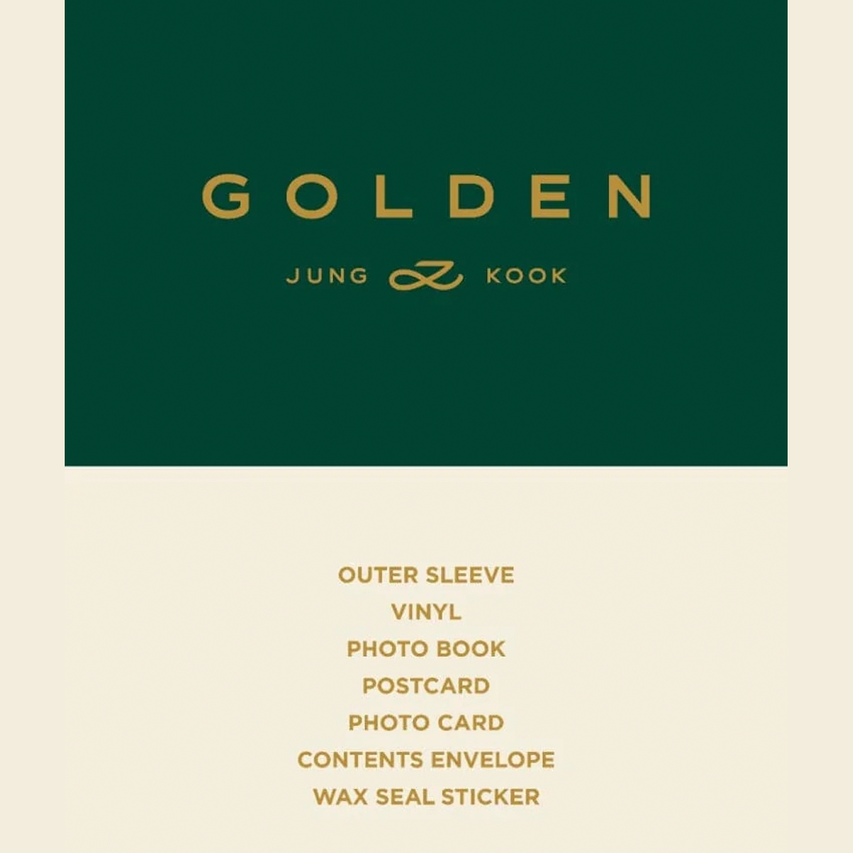 Jung Kook - BTS [GOLDEN] (LP) 2