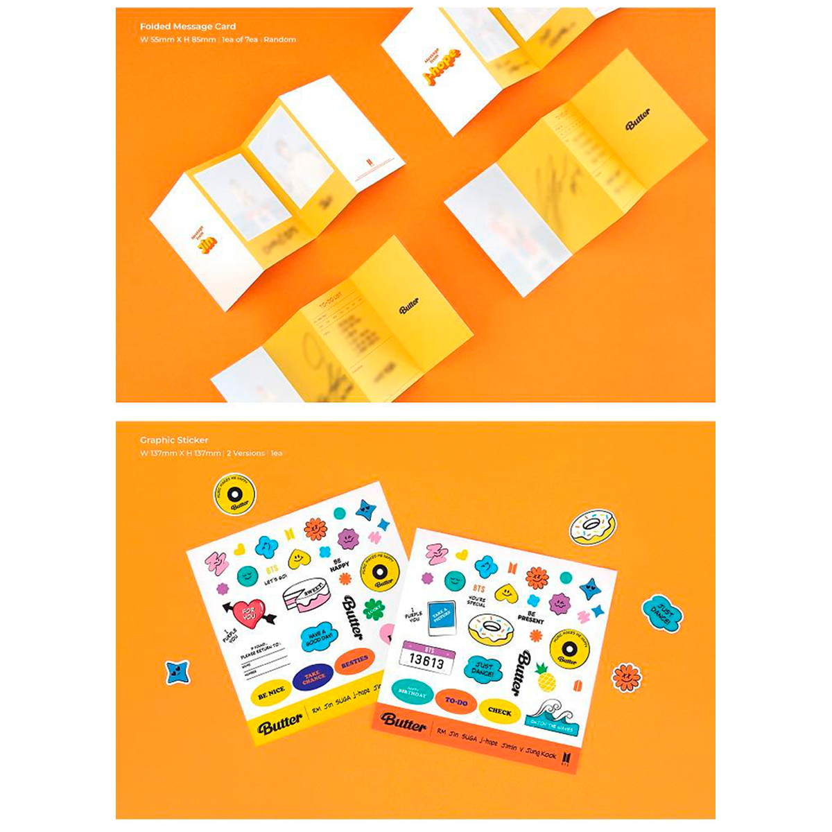 BTS - [BUTTER] Orange Version 5