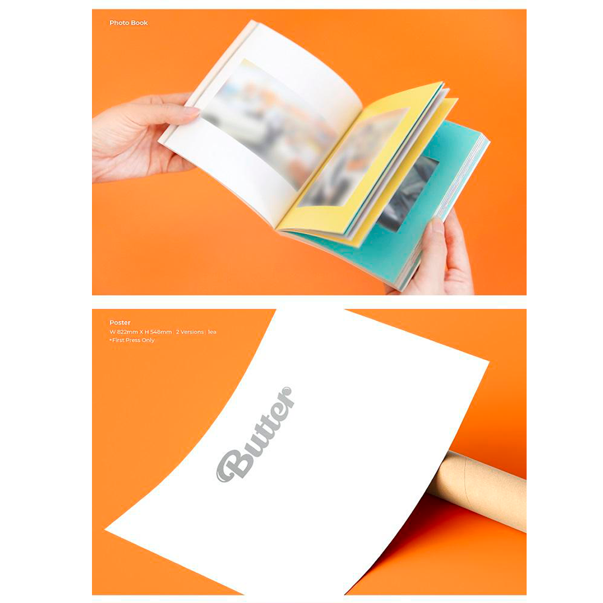 BTS - [BUTTER] Orange Version 4