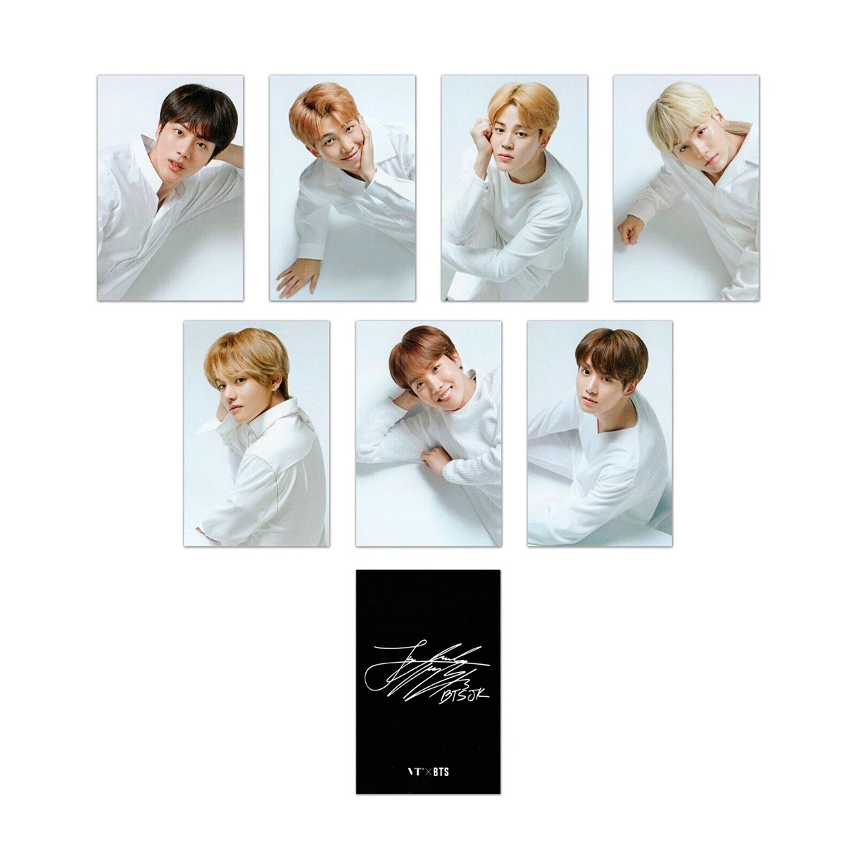 Official BTS Photocards – Special Collection (Black Version) 2