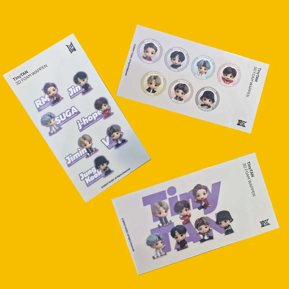 BTS 3D Wappen — Basic Collection 01